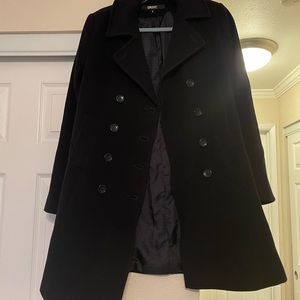 DKNY Navy pea coat